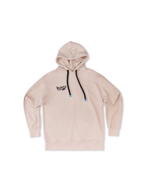 felpa cappuccio DISCLAIMER | 23EDS53400SAFARI/SKY