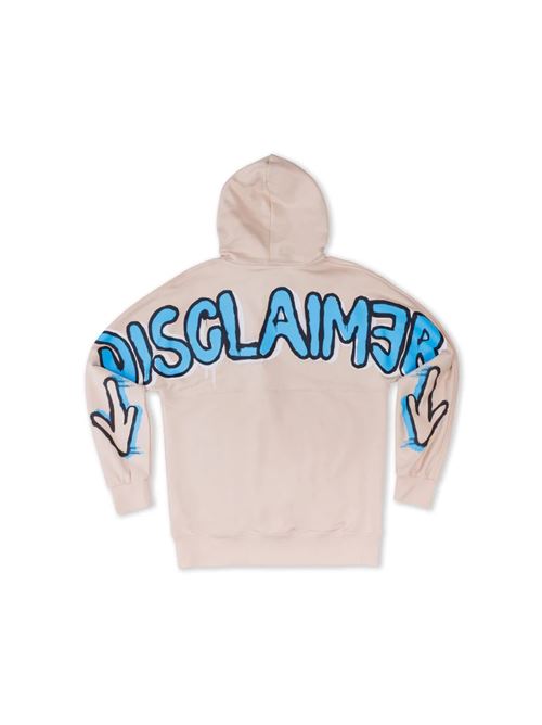 felpa cappuccio DISCLAIMER | 23EDS53400SAFARI/SKY