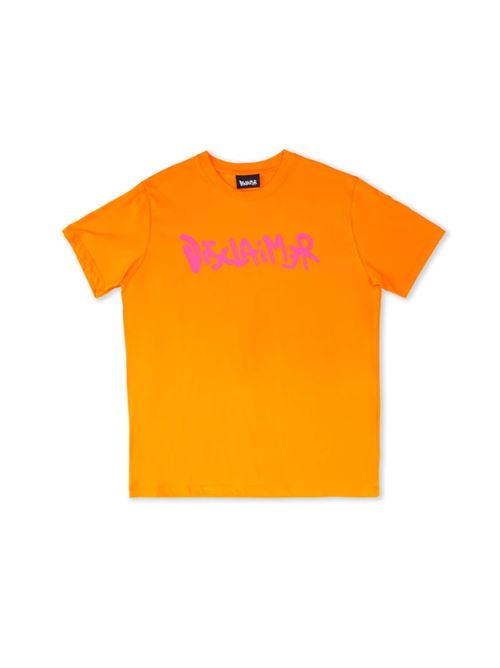 t-shirt in jersey DISCLAIMER | 23EDS53407ARANCIO