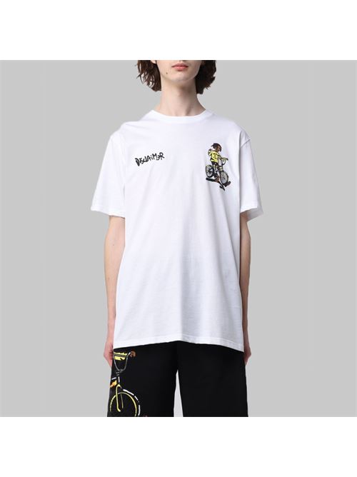 t-shirt in jersey DISCLAIMER | 23EDS53428BIANCO