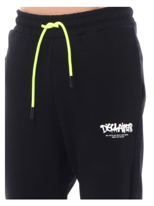pantalone in felpa DISCLAIMER | 23EDS53475NERO