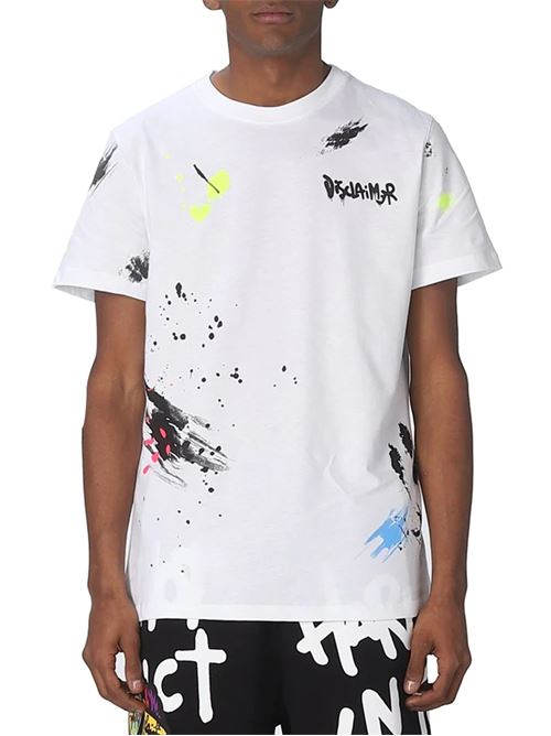 t-shirt in jersey DISCLAIMER | 23EDS53481BIANCO