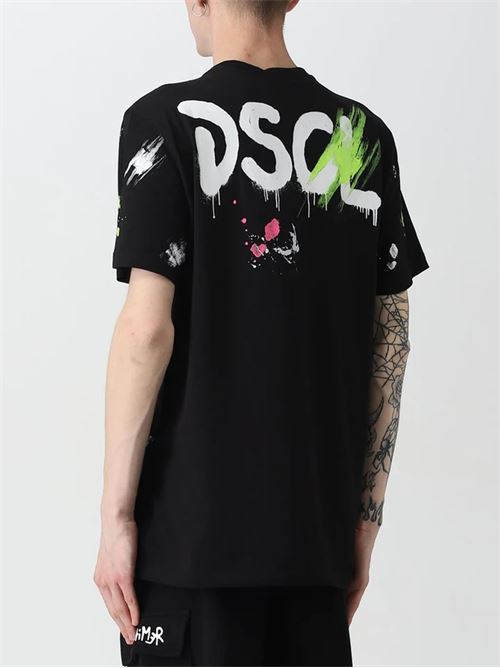 t-shirt in jersey DISCLAIMER | 23EDS53481NERO