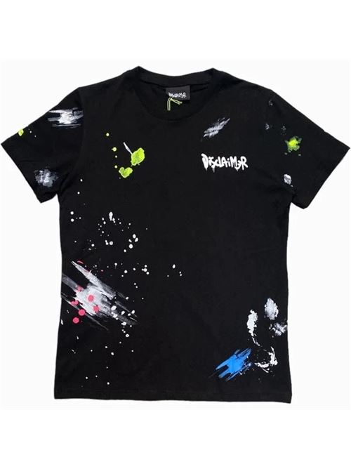 t-shirt in jersey DISCLAIMER | 23EDS53481NERO