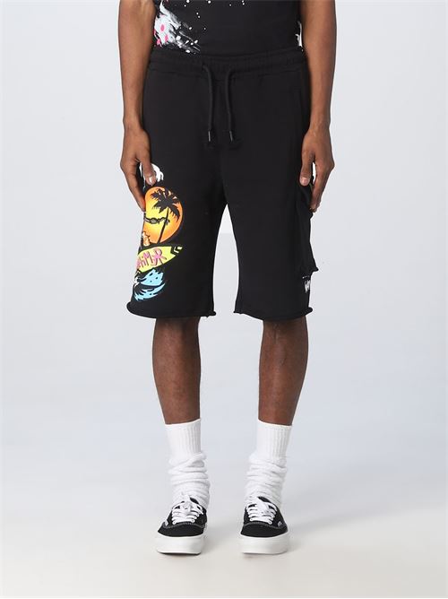 bermuda in felpa DISCLAIMER | 23EDS53508NERO