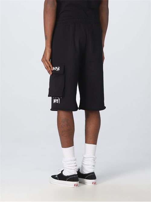 bermuda in felpa DISCLAIMER | 23EDS53508NERO