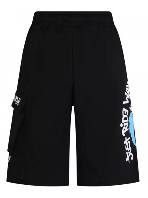 bermuda in felpa DISCLAIMER | 23EDS53508NERO