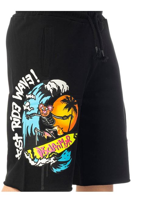 bermuda in felpa DISCLAIMER | 23EDS53508NERO