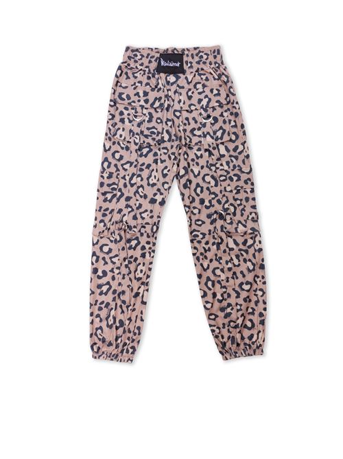 pantalone in raso DISCLAIMER | 23EDS53542MACULATO