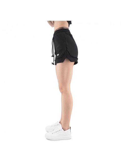 short in felpa DISCLAIMER | 23EDS53548NERO