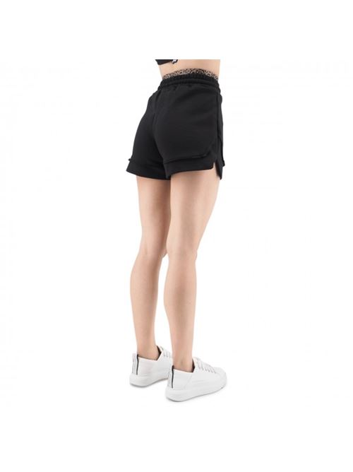short in felpa DISCLAIMER | 23EDS53548NERO