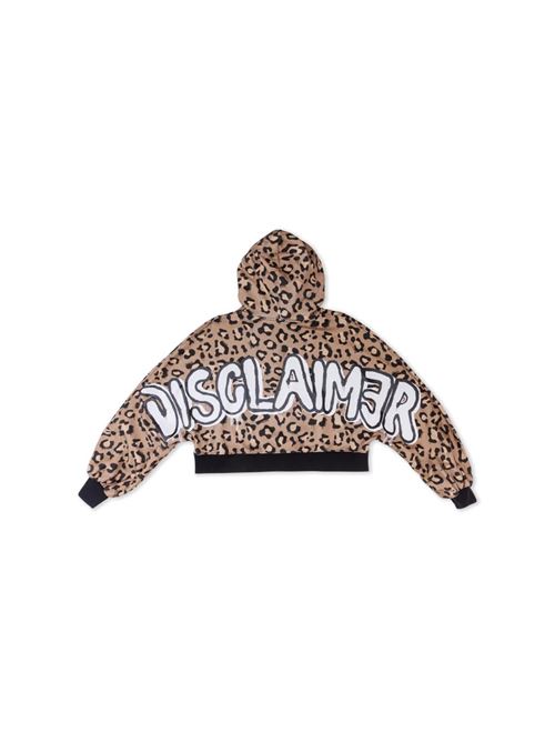 felpa con cappuccio DISCLAIMER | 23EDS53563MACULATO