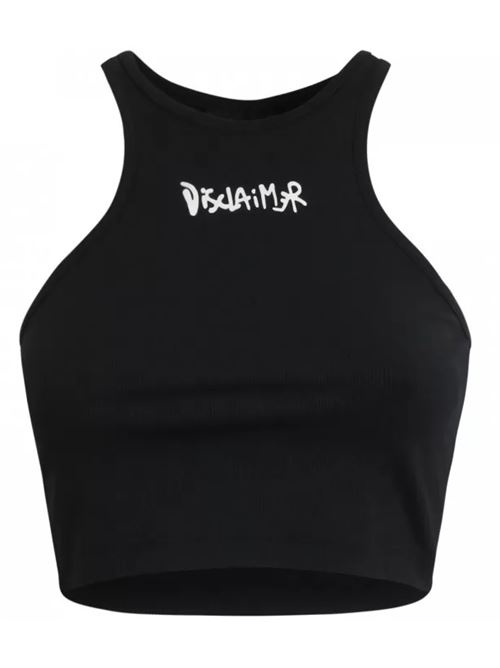 top in costina DISCLAIMER | 23EDS53572NERO