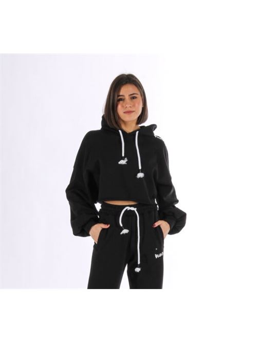 felpa con cappuccio DISCLAIMER | 23EDS53574NERO
