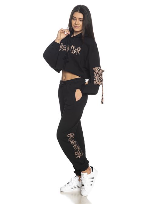 pantalone in felpa DISCLAIMER | 23EDS53641NERO