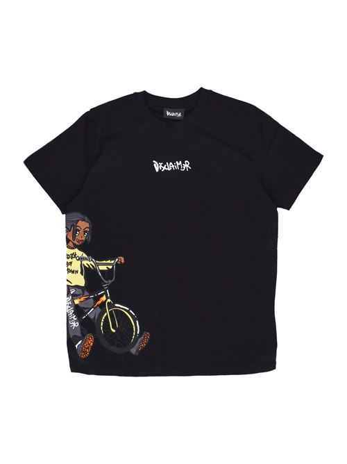 t-shirt in jersey DISCLAIMER | 23EDS53646NERO