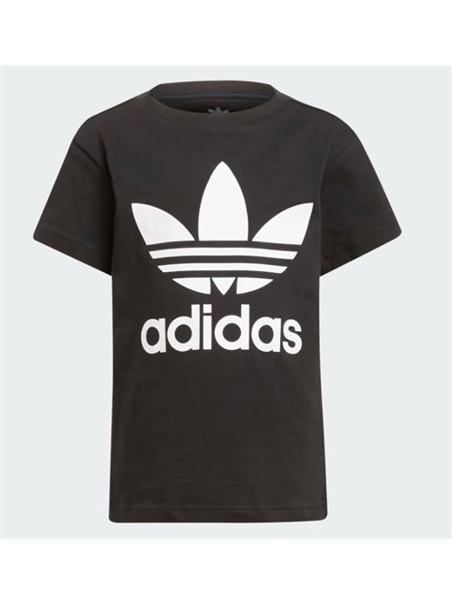 trefoil tee ADIDAS ORIGINAL H25245 BLACK/WHITE - Martelli moda