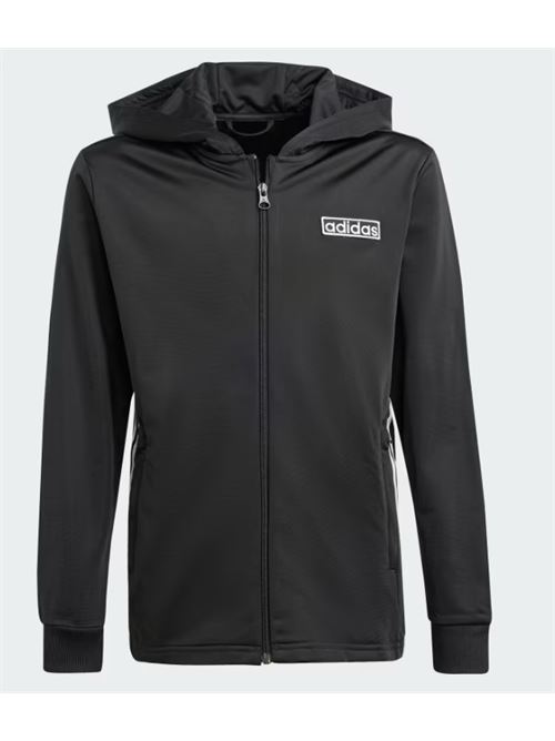 fz hoodie ADIDAS ORIGINAL | IT5466BLACK/WHITE