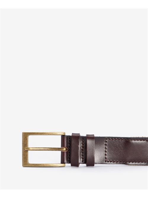 albyn leather webbing belt BARBOUR | MAC0444BR11