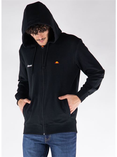 hoodie full zip patch logo ELLESSE | EHM252S24050