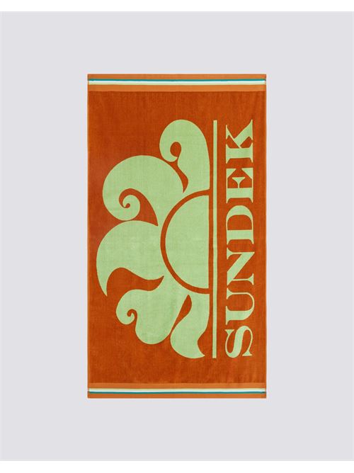 classic logo towel SUNDEK | AM312ATC105099901
