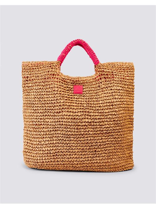 big straw bag SUNDEK | AW825ABPA10086700