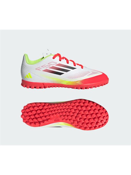 f50 club tf j ADIDAS | IE3732KFTWWHT/CBLACK/SYELLO
