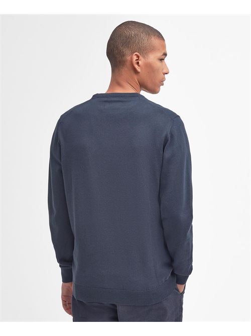 pima cotton crew BARBOUR | MKN0932NY91