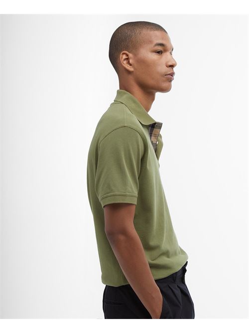 tartan pique polo BARBOUR | MML0012OL39