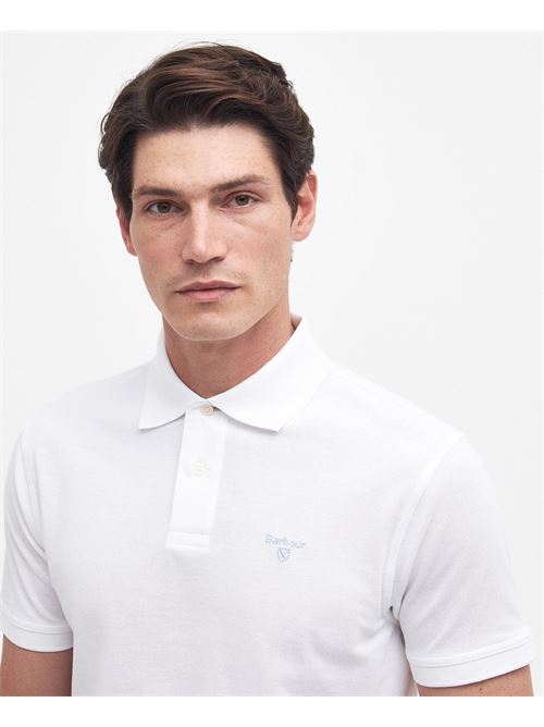 lightweight sports polo shirt BARBOUR | MML1367WH11