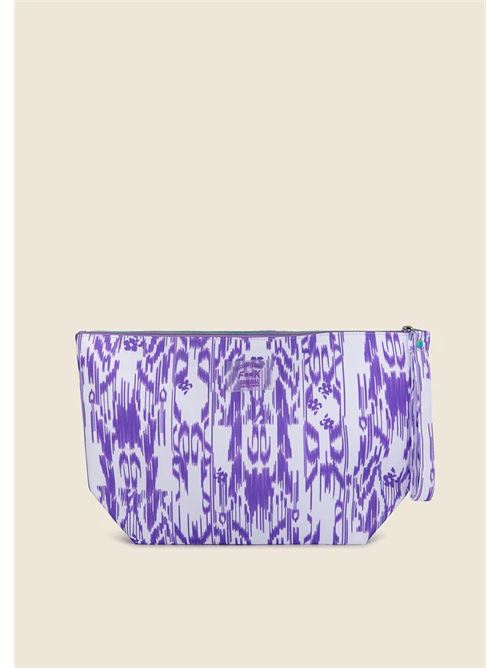 printed canvas maxi pochette F**K | FA25-A040X50