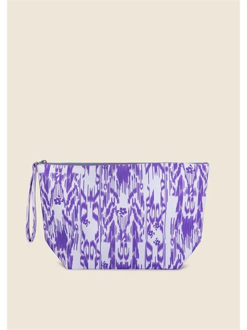 printed canvas maxi pochette F**K | FA25-A040X50