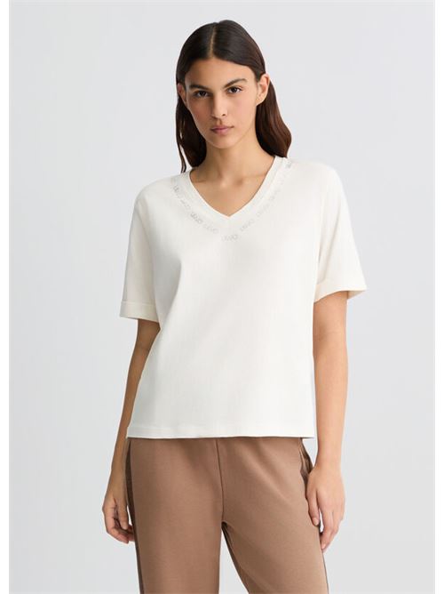 ecs t-shirt moda mc LIU.JO | TA5175JS923M9295