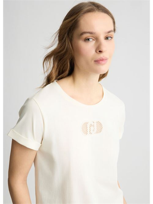 ecs t-shirt moda mc LIU.JO | TA5180JS923M9248
