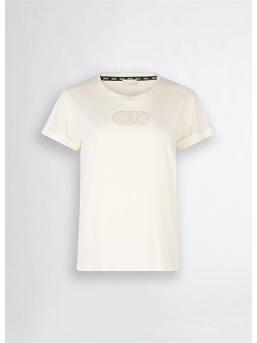 ecs t-shirt moda mc LIU.JO | TA5180JS923M9248