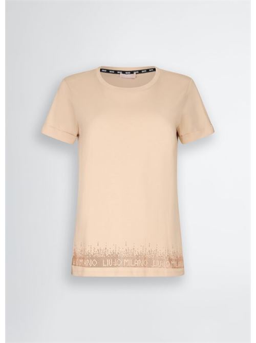 ecs t-shirt moda mc LIU.JO | TA5180JS923M9250