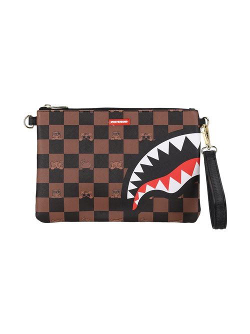 peeking character pochette SPRAYGROUND | 910B7509NSZX