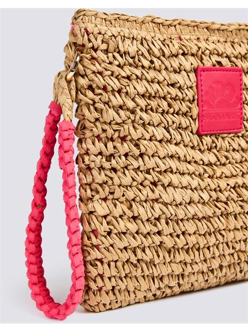 momo straw hand bag SUNDEK | AW740ABPA100A7001
