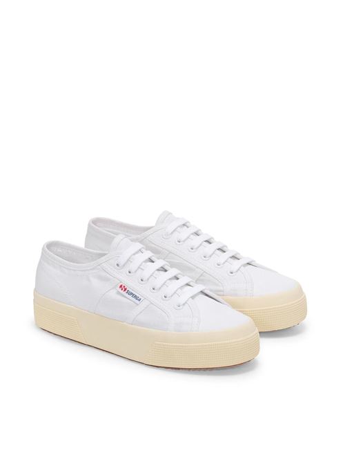 2740 platform linen SUPERGA | S5133TWA04