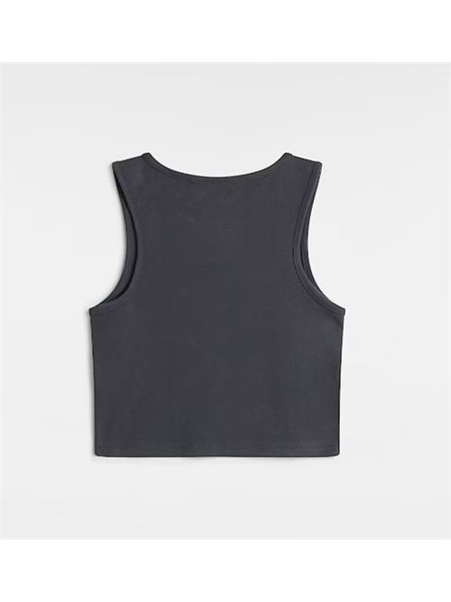 blur fitted crop tank asphalt VANS | VN000MBX1O711O7