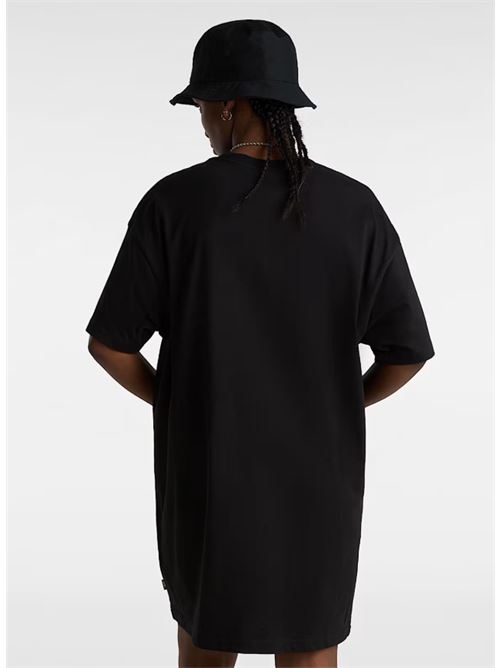 wm center vee tee dress VANS | VN0A4RU2BLK1BLK