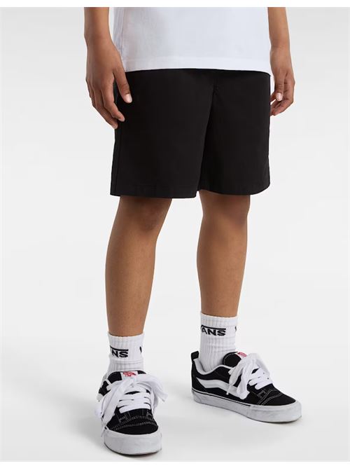 range elastic waist short ii boys c VANS | VN0A7SHEBLK