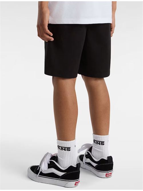 range elastic waist short ii boys c VANS | VN0A7SHEBLK