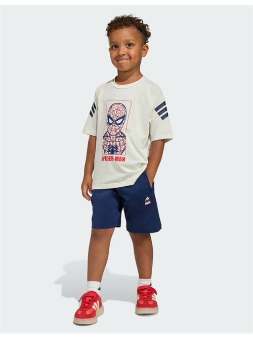 lk mrvl sm t set ADIDAS | JZ3544OWHITE