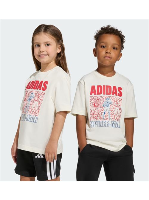 lk mrvl sm t ADIDAS | JZ3567OWHITE/DKBLUE