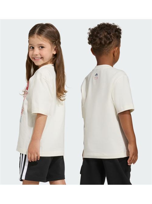 lk mrvl sm t ADIDAS | JZ3567OWHITE/DKBLUE