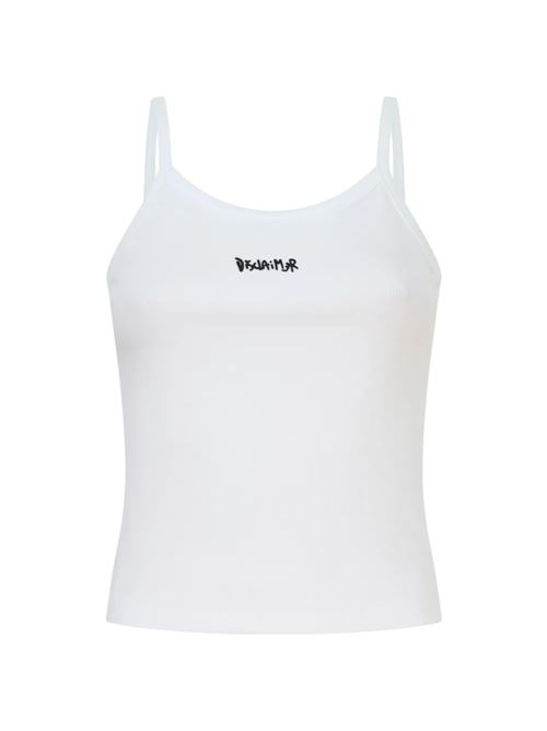 canotta in costina DISCLAIMER | 26EDS55559BIANCO-ST.NERA