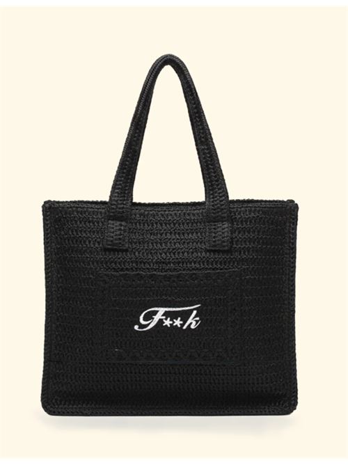 tote bag F**K | FA26-SW0001BK