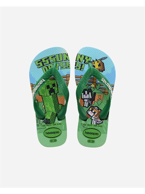 kids minecraft HAVAIANAS | 41451252703