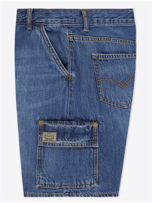 denim cargo shorts LEVI'S | LK9EM377DC4